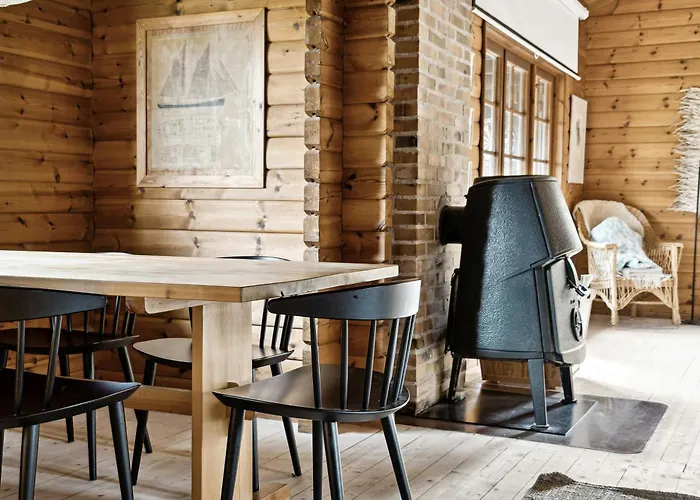 Ferienhaus Marvelous Log House By Anholt's Desert