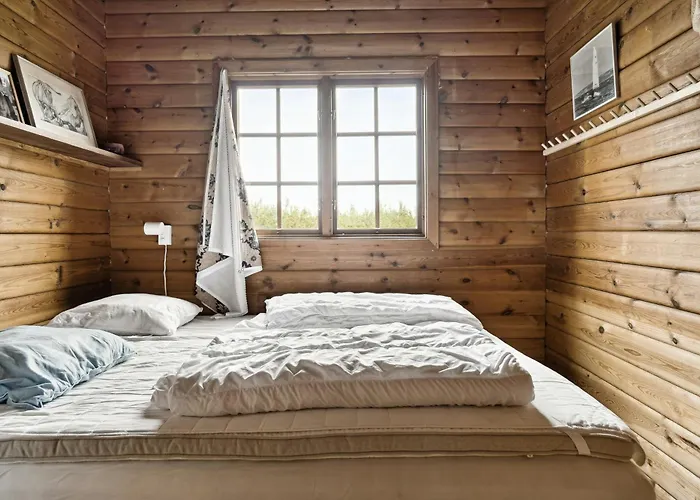 Ferienhaus Marvelous Log House By Anholt's Desert