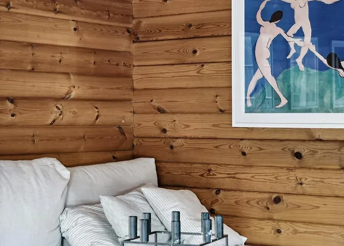 Marvelous Log House By Anholt's Desert * Anholt